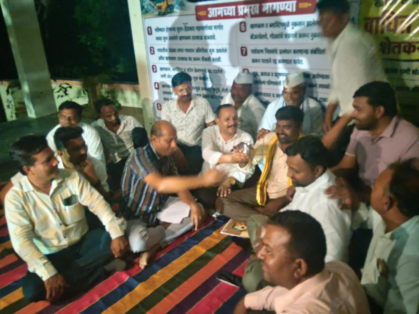वडझरीतील खाण-क्रेशरविरोधी लढ्याचा पहिला टप्पा यशस्वी!